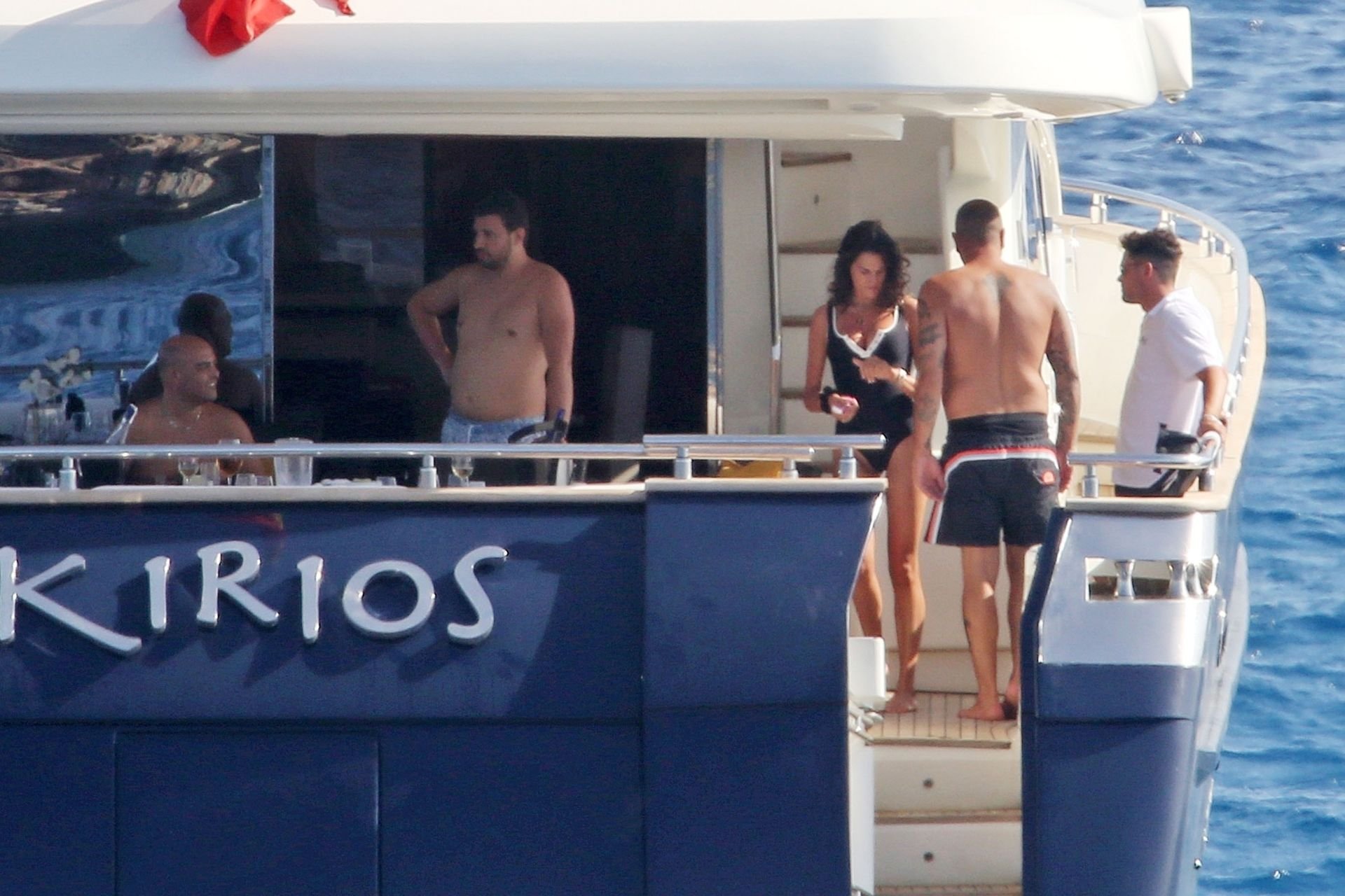 Hot francesca sofia novello nude tits on the yacht