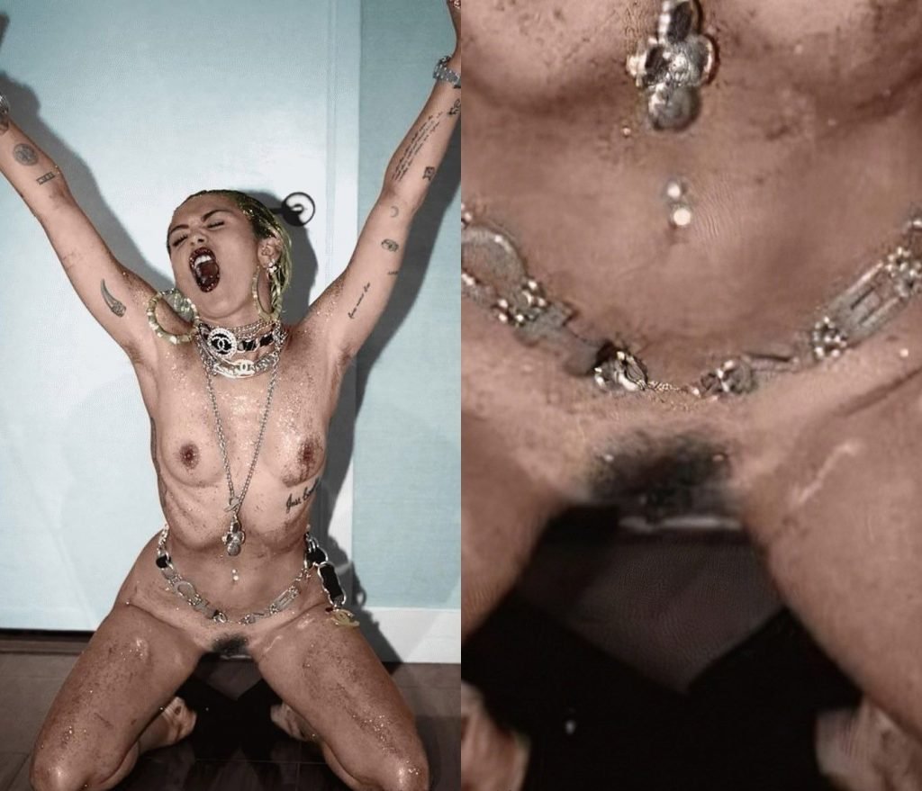 Miley Cyrus Nude Pussy Collection (12 Photos)