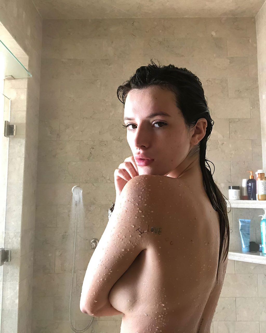 Bella thorne topless photo