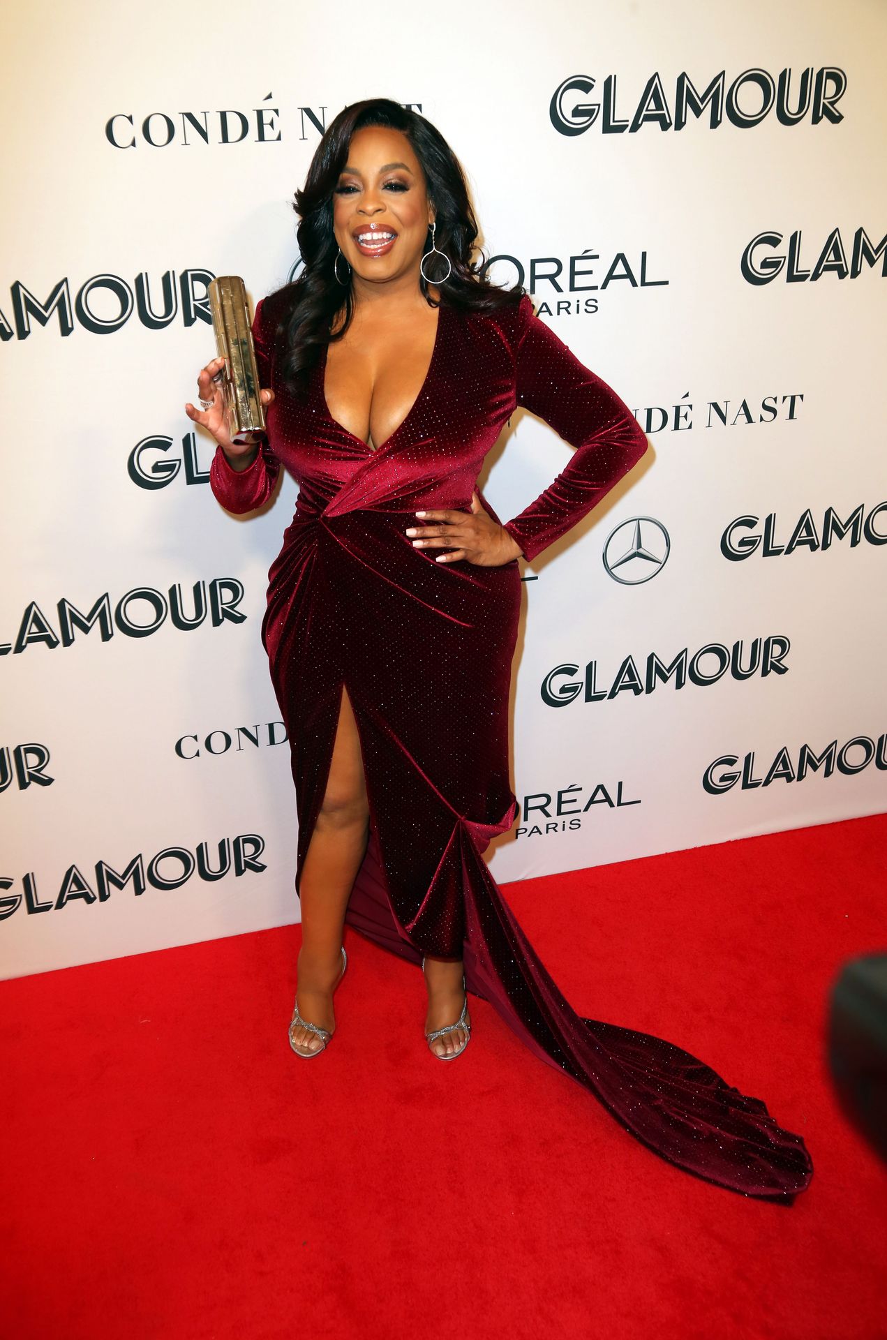 Busty actress and TV presenter Niecy Nash (49) was spotted at the 2019 Glam...