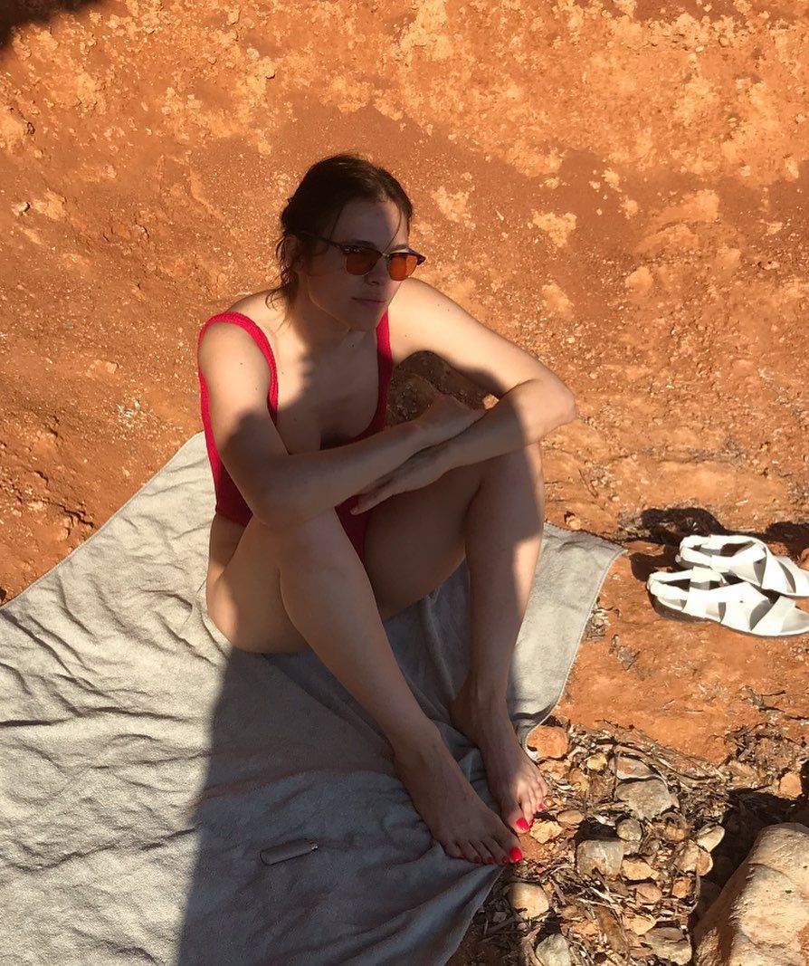 Check out Nina Kraviz non-nude photos from Instagram (2019). 