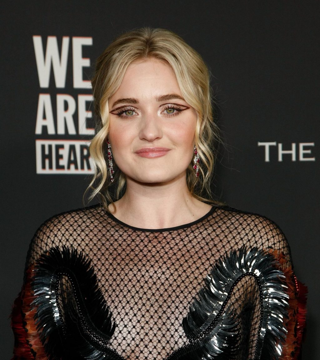 AJ Michalka Shows Her Tits at The Art of Elysium’s Event (13 Photos)