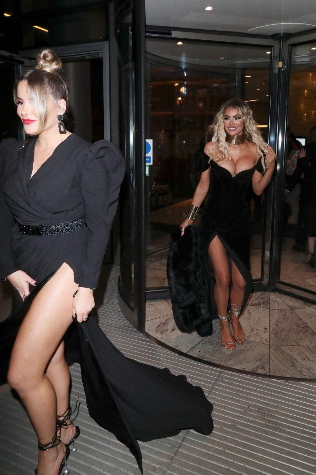 Chloe Sims Shows Off Her Boobs at the NTA Afterparty in London (16 Photos + Video)