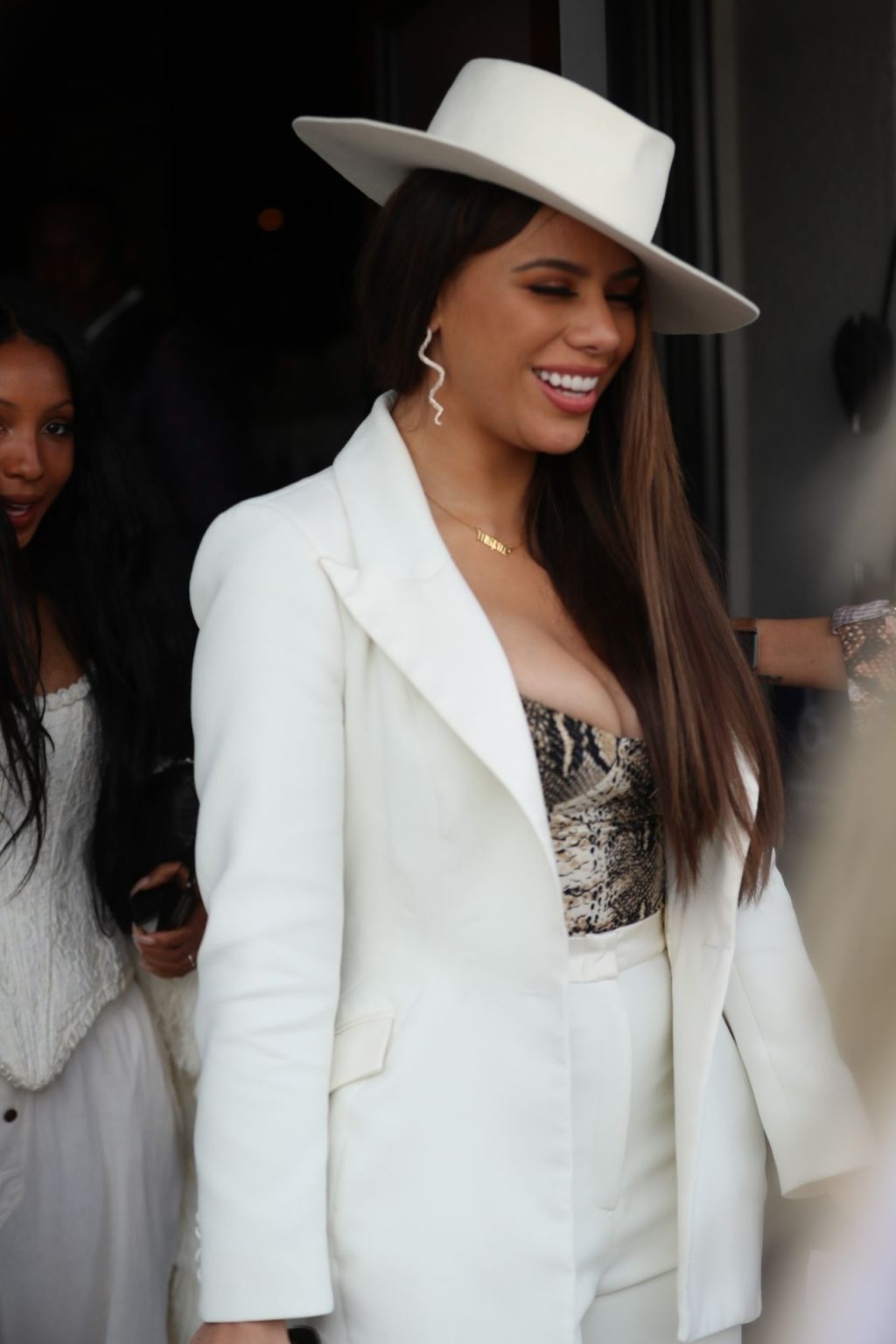Dinah Jane Departs the Women in Harmony pre-Grammy Luncheon (35 Photos + Video)