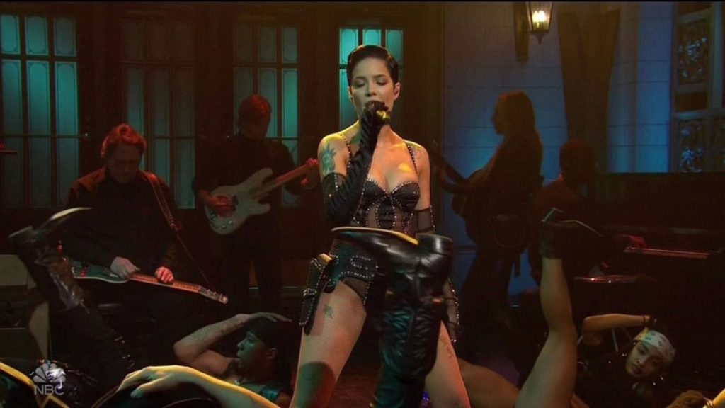 Halsey Steams Up the Screen As She Performs on Saturday Night Live (60 Pics + Video)