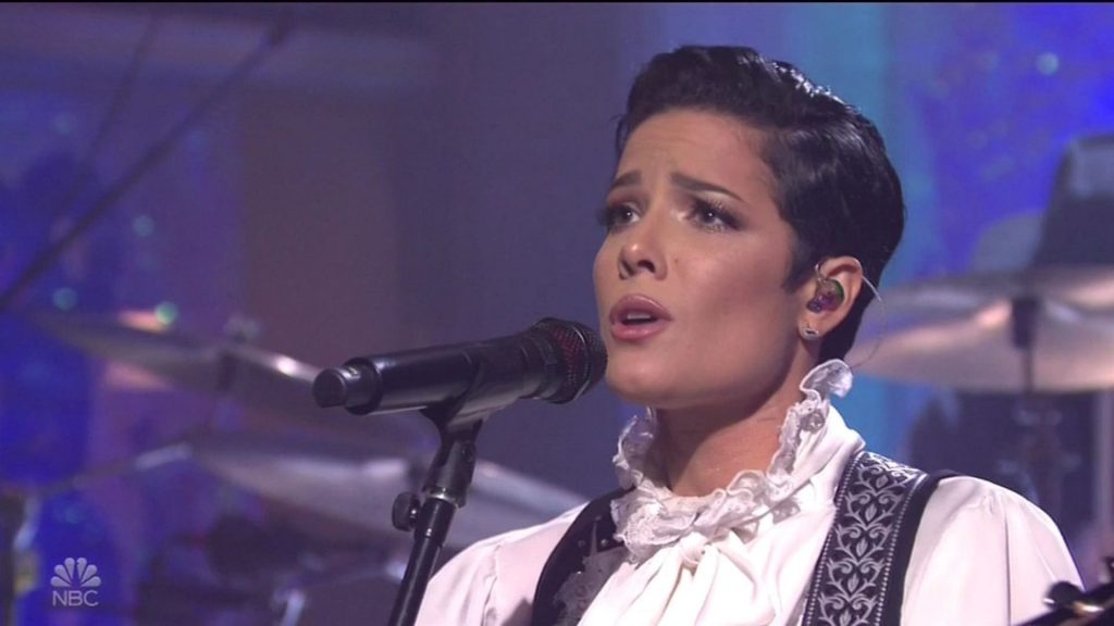 Halsey Steams Up the Screen As She Performs on Saturday Night Live (60 Pics + Video)