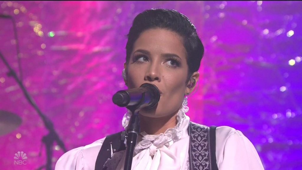 Halsey Steams Up the Screen As She Performs on Saturday Night Live (60 Pics + Video)