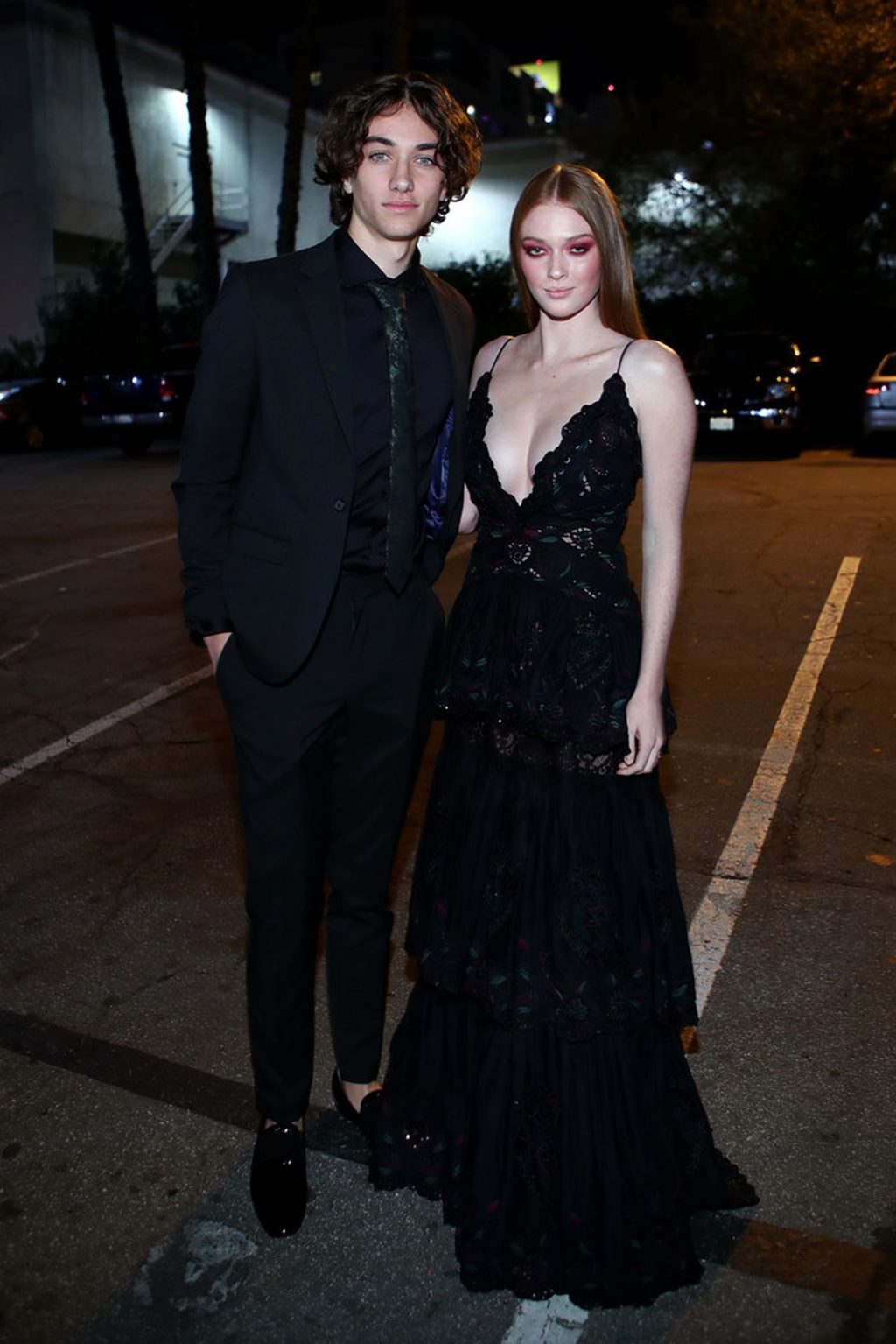 Larsen Thompson’s Cleavage at The Art of Elysium’s 13th Annual Black Tie Artistic Experience ‘Heaven’ (Photos)