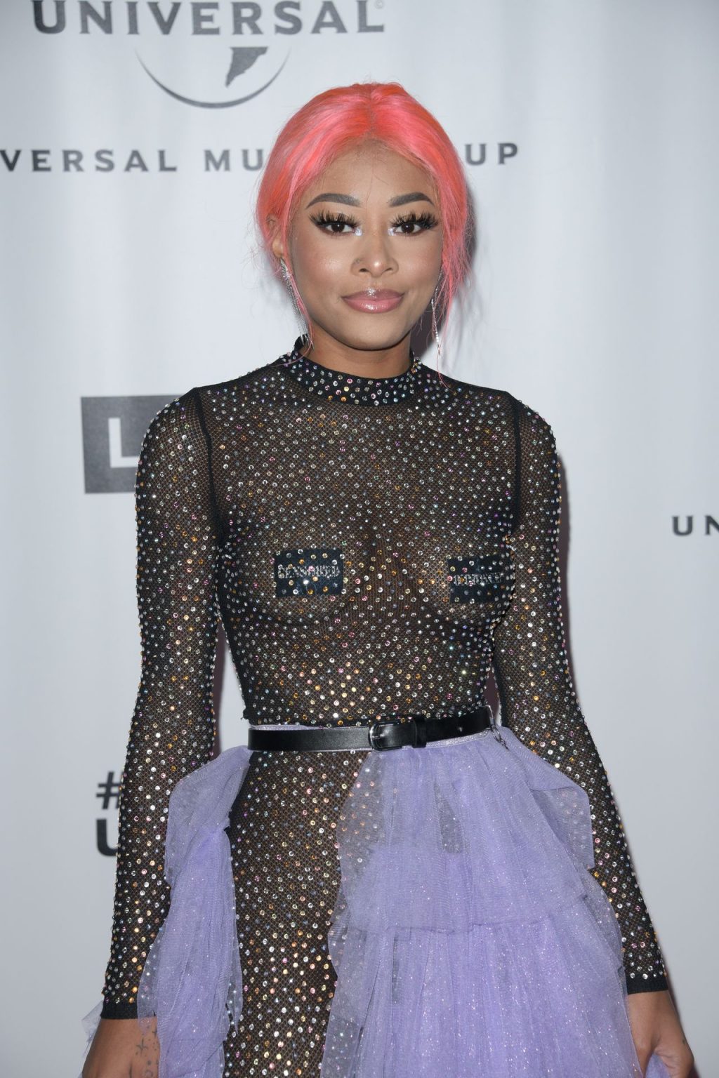 Maya B’s Tits at the Universal Music Group’s Grammy After Party (7 Photos + Video)