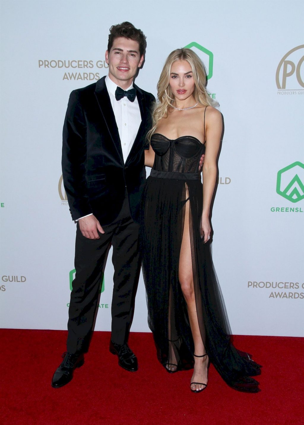 Michelle Randolph Shows Off Her Sexy Legs at the Annual Producers Guild Awards (21 Photos)