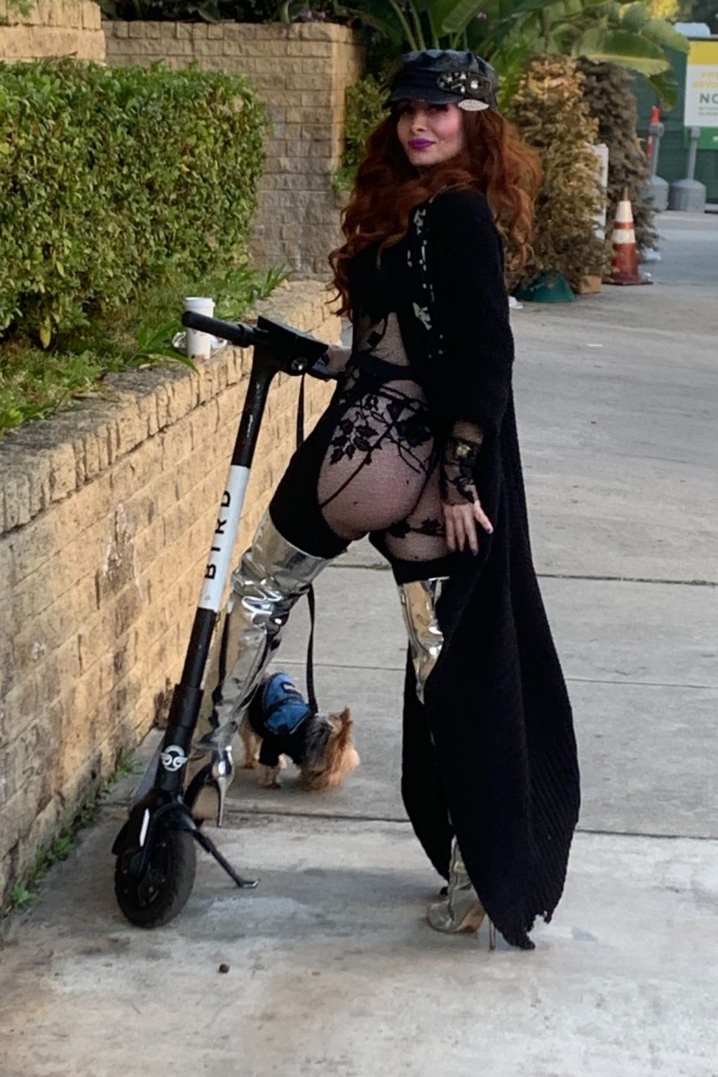 Phoebe Price Shows Her Butt in Los Angeles (13 Photos)