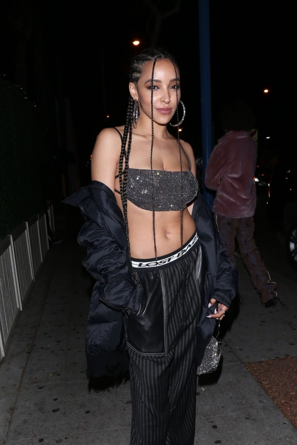 Braless Tinashe Shows Off Her Toned ABS in West Hollywood (28 Photos)