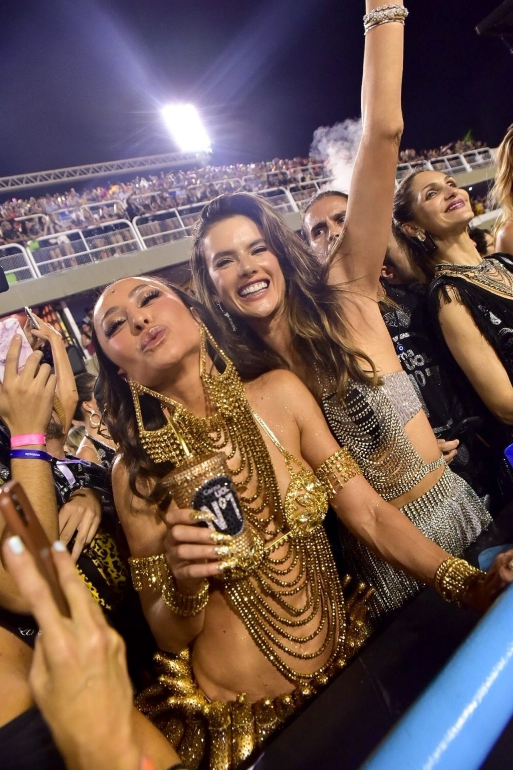 Alessandra Ambrosio Enjoys Rio Carnival With Her Friends (51 Photos)