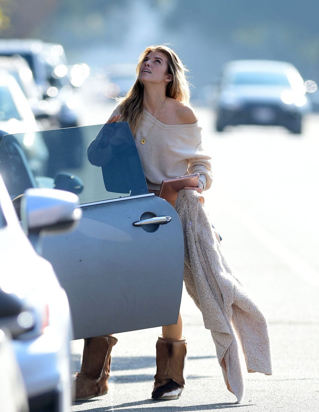 Braless AnnaLynne McCord Strikes a Pose While Out and About in Los Angeles (44 Photos)