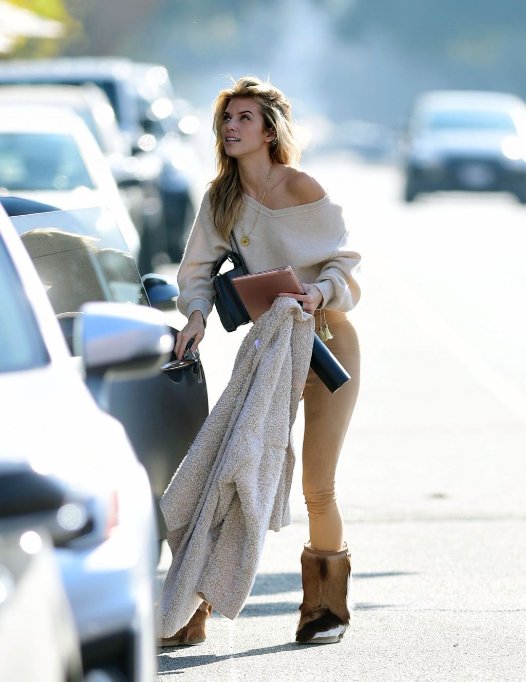 Braless AnnaLynne McCord Strikes a Pose While Out and About in Los Angeles (44 Photos)