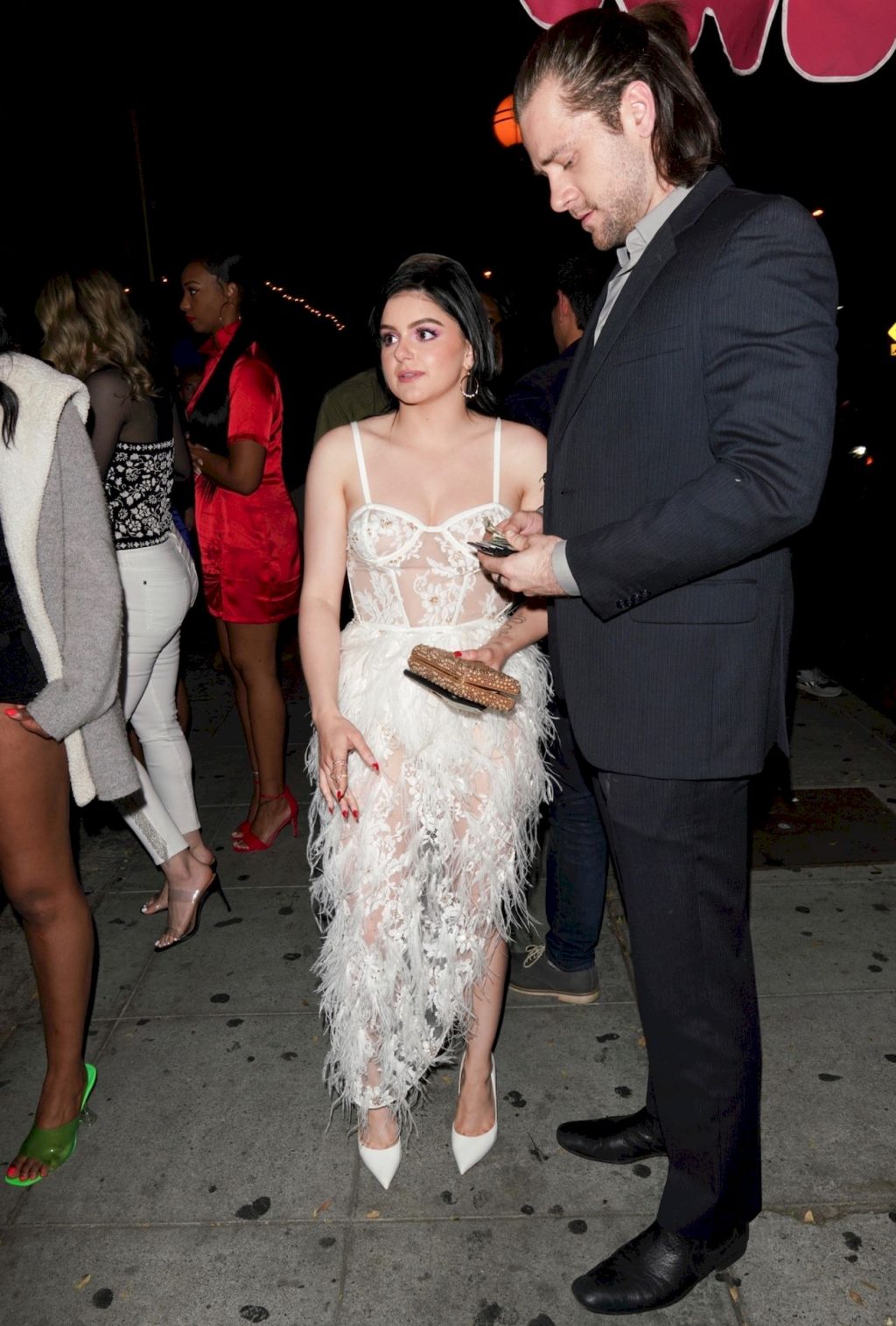 Ariel Winter Puts on a Very Sexy Display in a Sheer Dress (11 Photos)