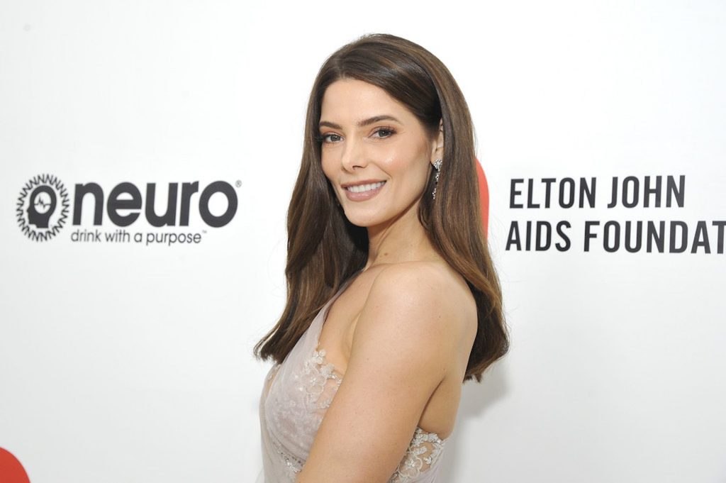 Ashley Greene Shows Her Tits at the Elton John AIDS Foundation Academy Awards Party (21 Photos)