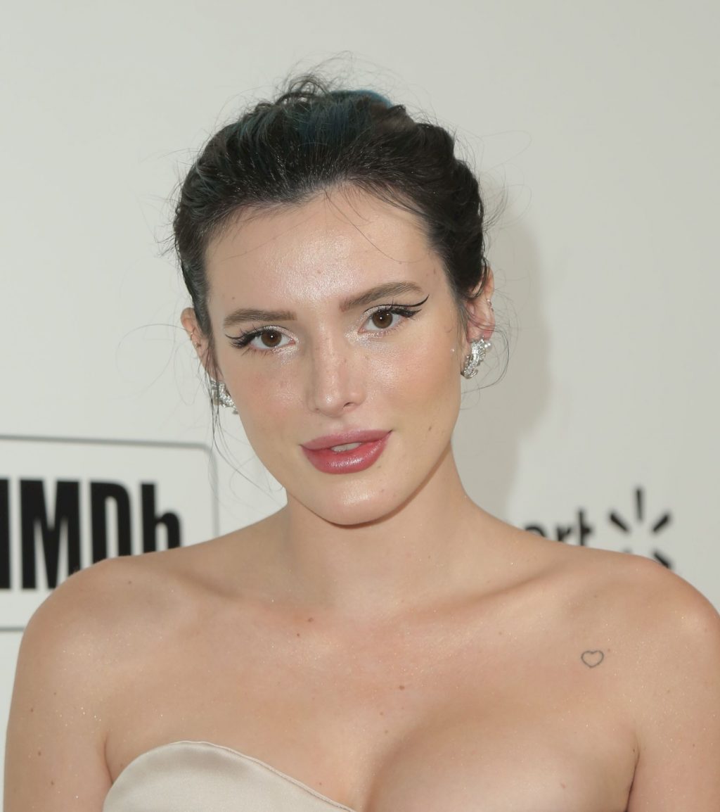 Bella Thorne Shows Off Her Assets at the 28th Annual Elton John AIDS Foundation Party (25 Photos)