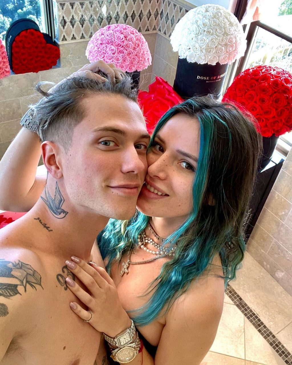 Bella Thorne Gets Excited for Valentine’s Day (6 Photos + Video)