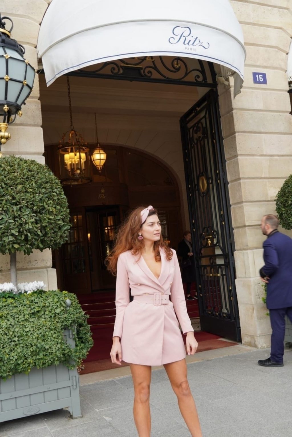Blanca Blanco Poses in Paris During PFW (24 Photos)