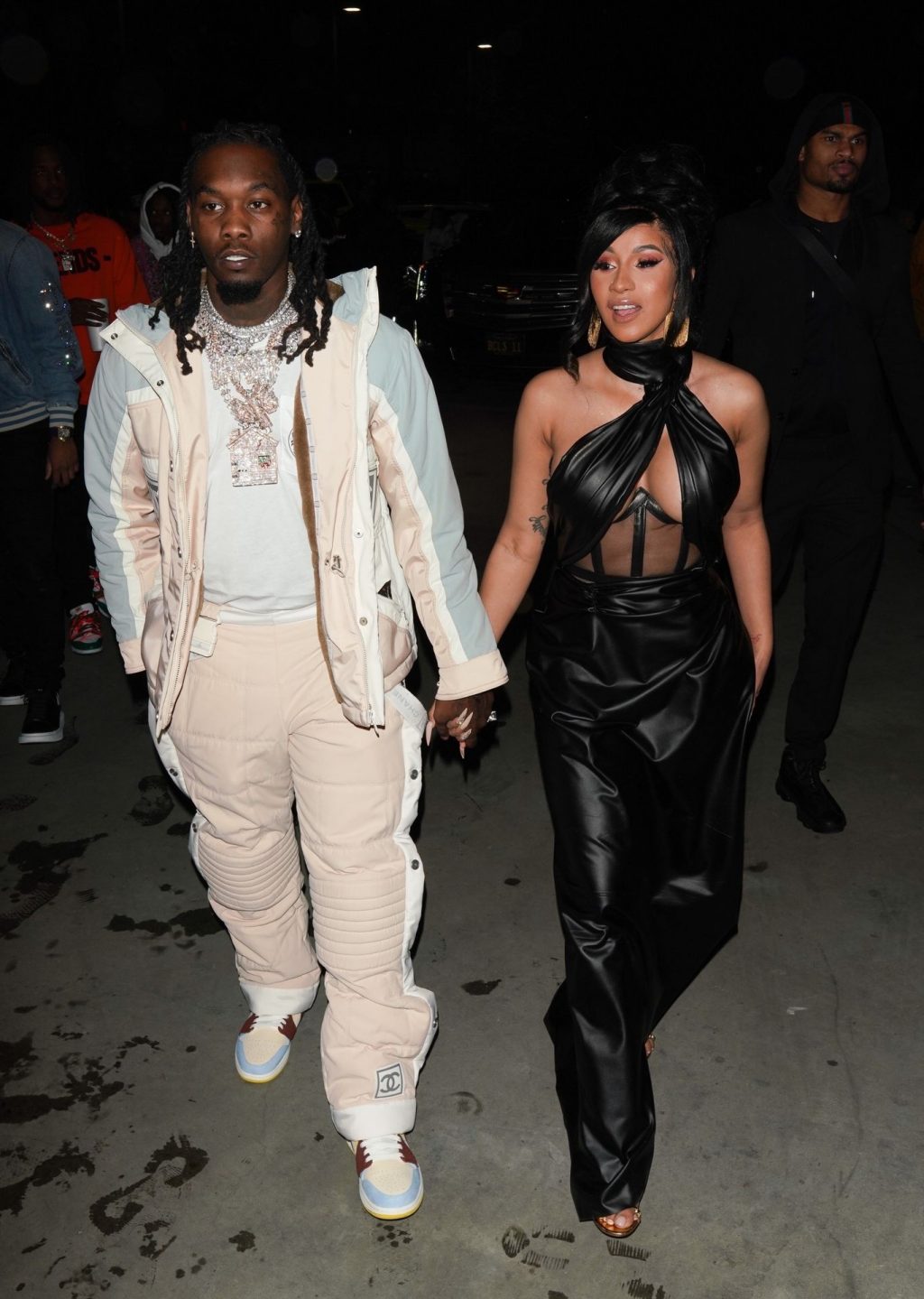 Offset and Cardi B Blow $100K in Ones at a Strip Club in Los Angeles (18 Photos)