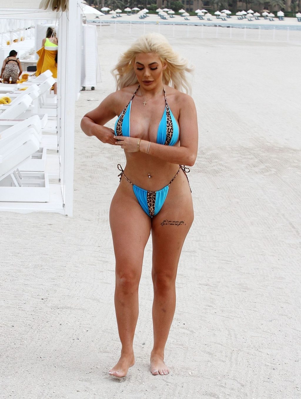 Chloe Ferry Pictured Showing Off Her Sexy Body in Dubai (13 Photos)