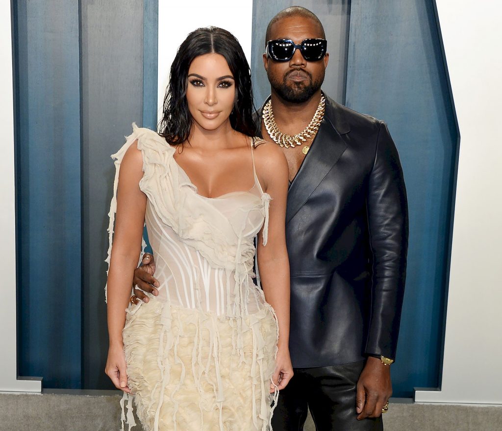 Kim Kardashian Looks Hot in a See-Through Dress at the 2020 Vanity Fair Oscar Party (17 Photos)