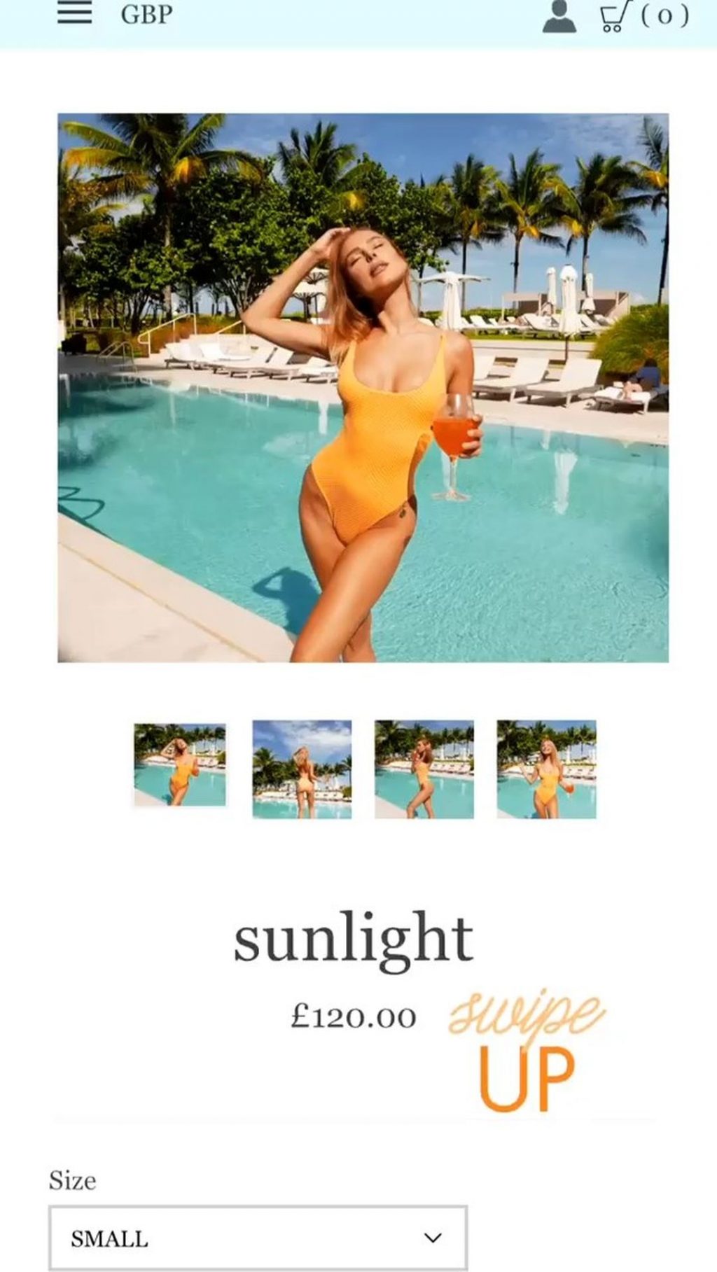Kimberley Garner Seen Wearing an Orange Swimsuit in Miami (32 Photos)