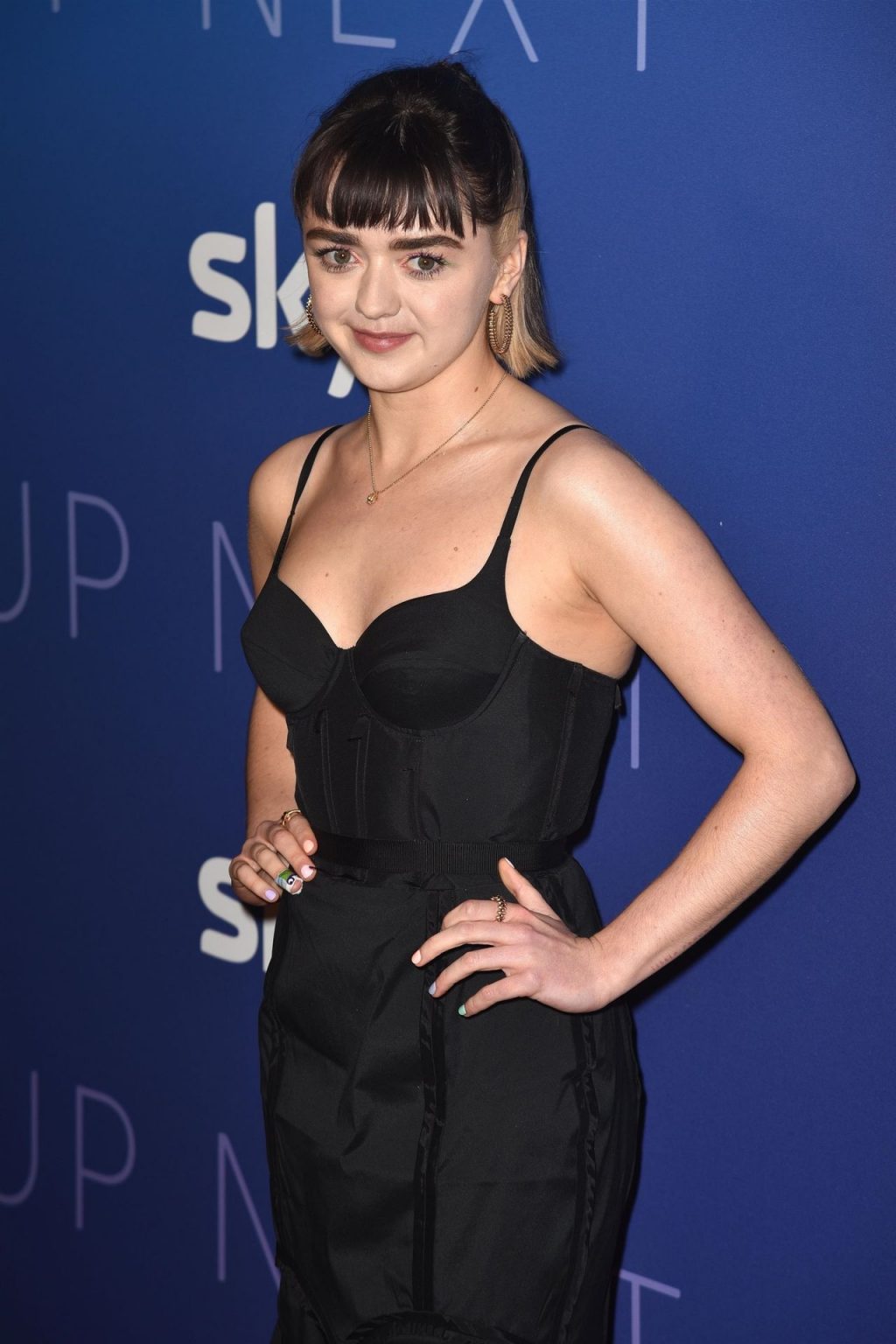 Maisie Williams Pictured Attending the Sky Up Next Event (17 Photos)