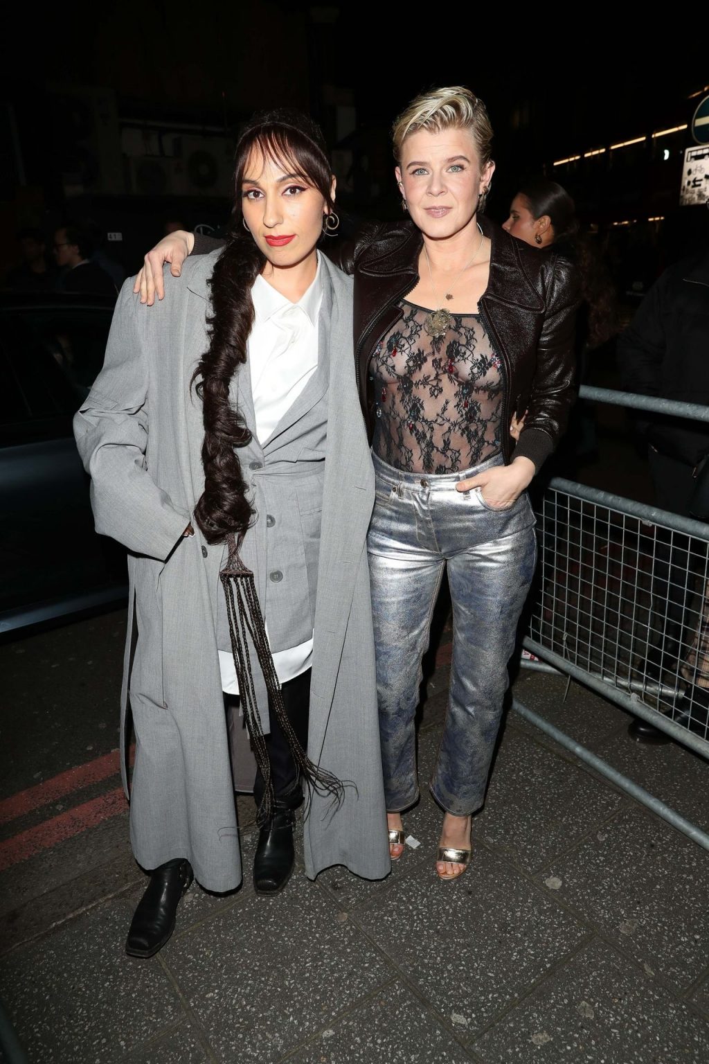 Robyn Makes Busty Appearance with a Friend Arrive at the NME Awards (14 Photos)