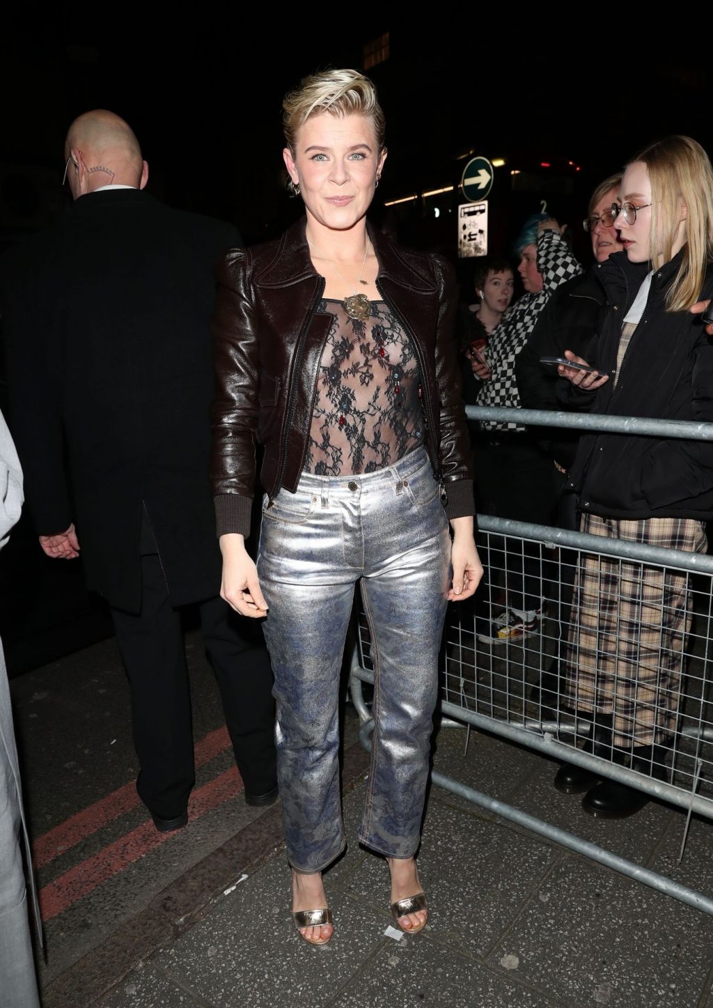 Robyn Makes Busty Appearance with a Friend Arrive at the NME Awards (14 Photos)