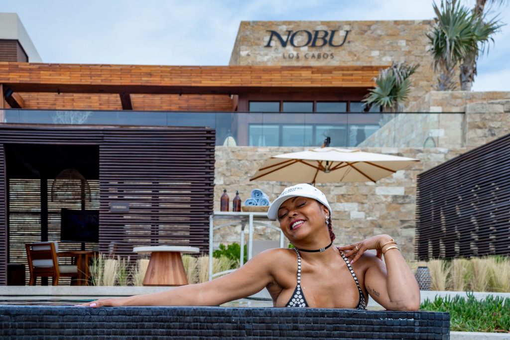 Taraji P. Henson Shows Off Her Stunning Figure at Nobu Hotel (21 Photos)