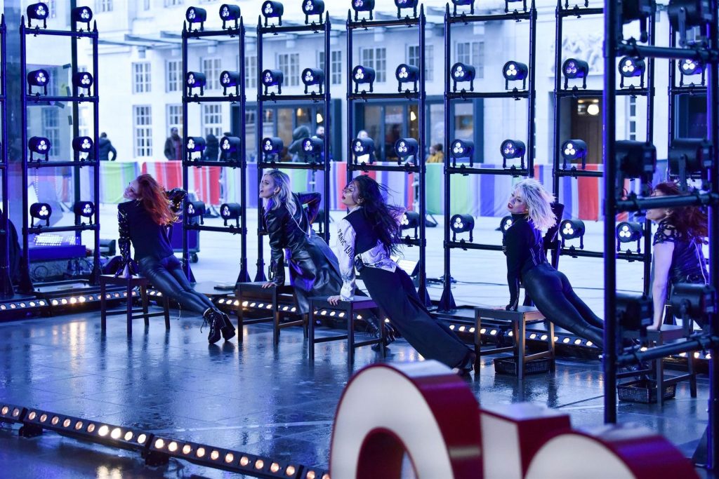 The Pussycat Dolls Pictured Rehearsing at BBC Studios for The One Show (45 Photos)