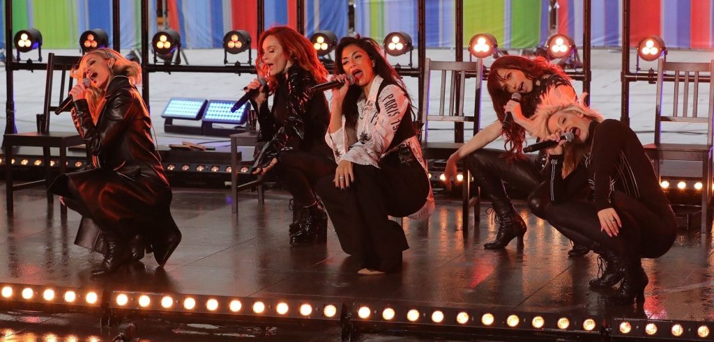 The Pussycat Dolls Pictured Rehearsing at BBC Studios for The One Show (45 Photos)
