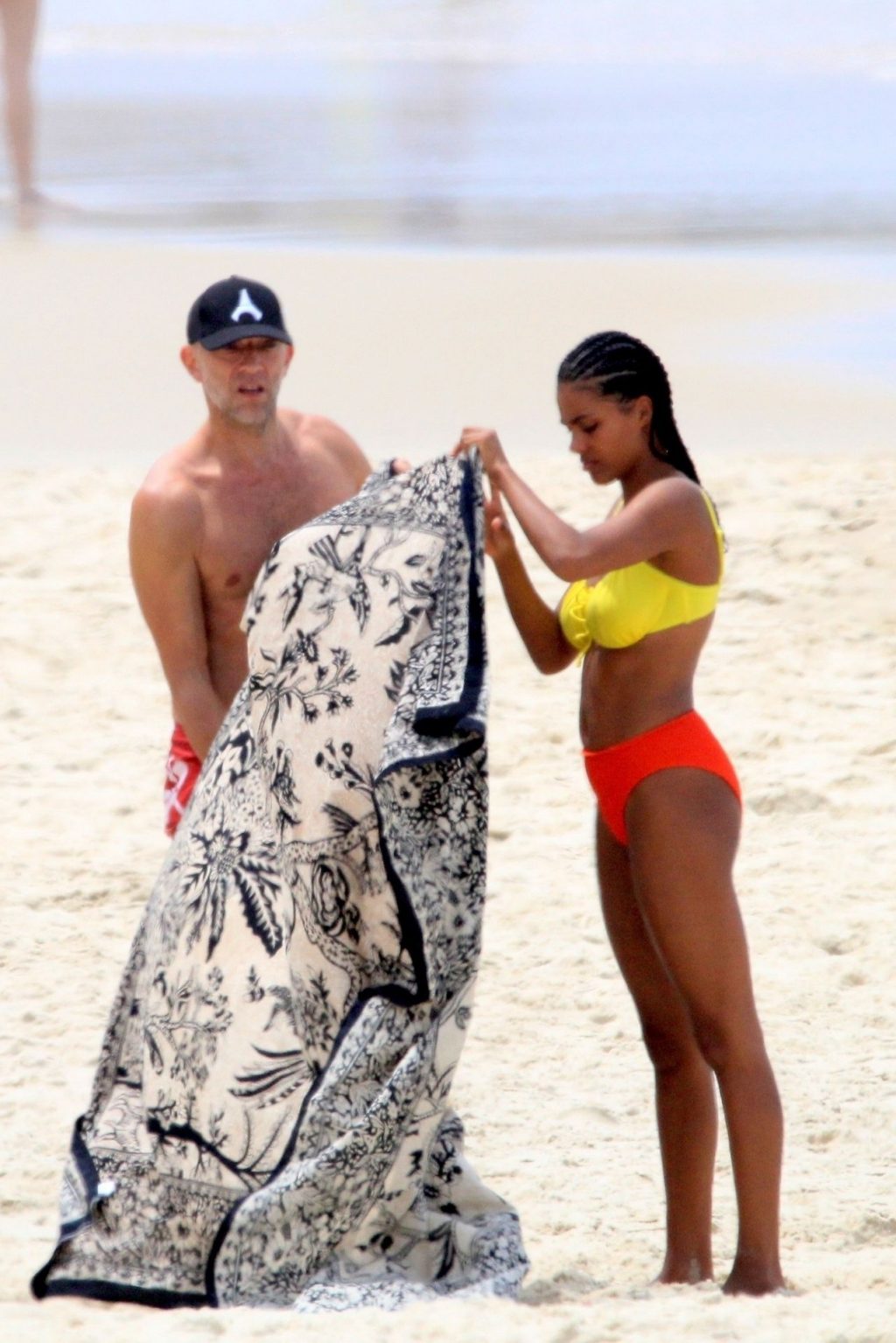 Beach Babe Tina Kunakey and Vincent Cassel Heat Up Their Romance on the Beaches of Rio (66 Photos)