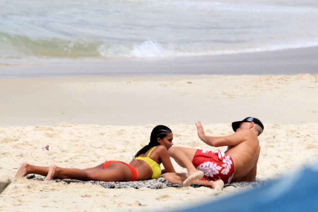 Beach Babe Tina Kunakey and Vincent Cassel Heat Up Their Romance on the Beaches of Rio (66 Photos)