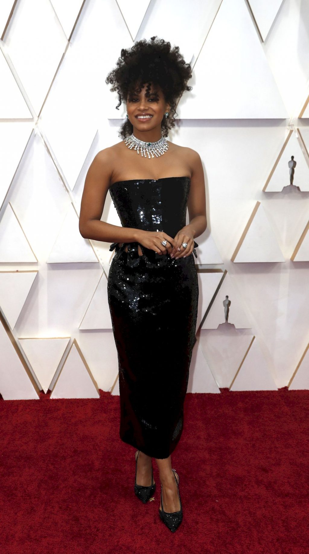 Zazie Beetz Displays Her Sexy Body at the 92nd Academy Awards (14 Photos)