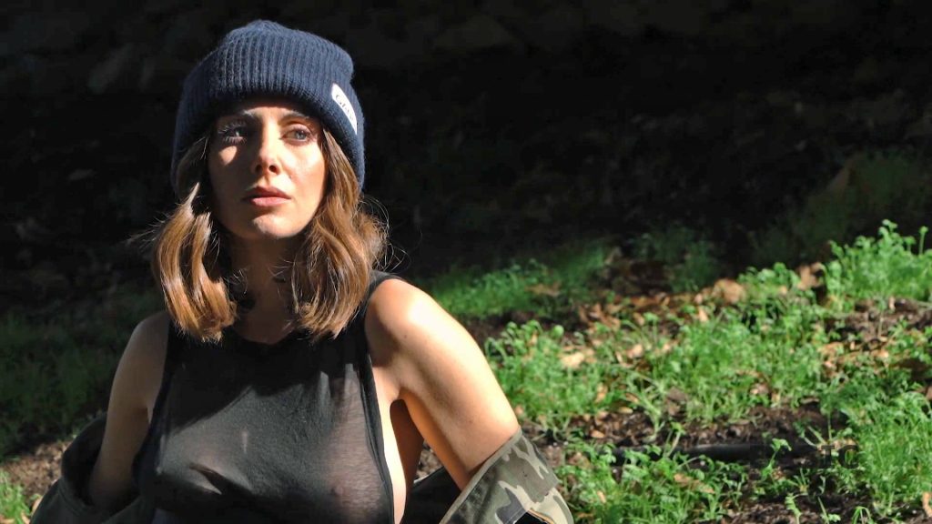 Alison Brie Poses Braless Showing Her Boobs in a See-Through Top for Basic Magazine (9 Pics + GIF &amp; Video)