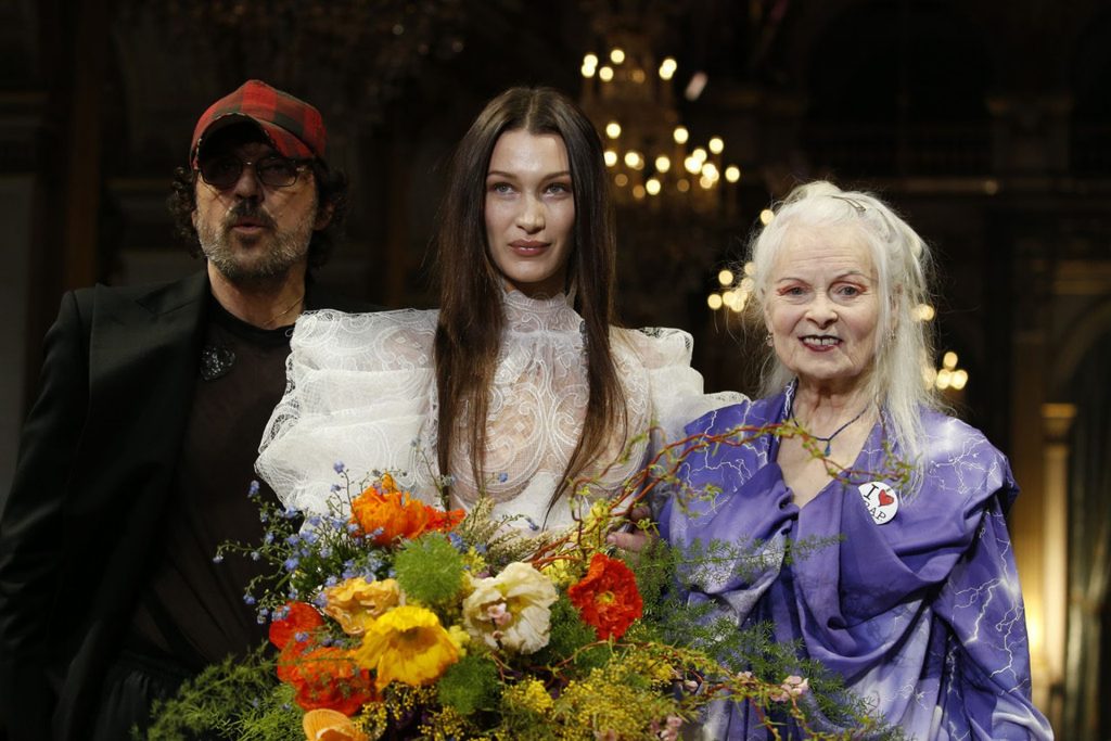 Bella Hadid Walks the Catwalk at Vivienne Westwood’s Fashion Show (131 Photos + Video)