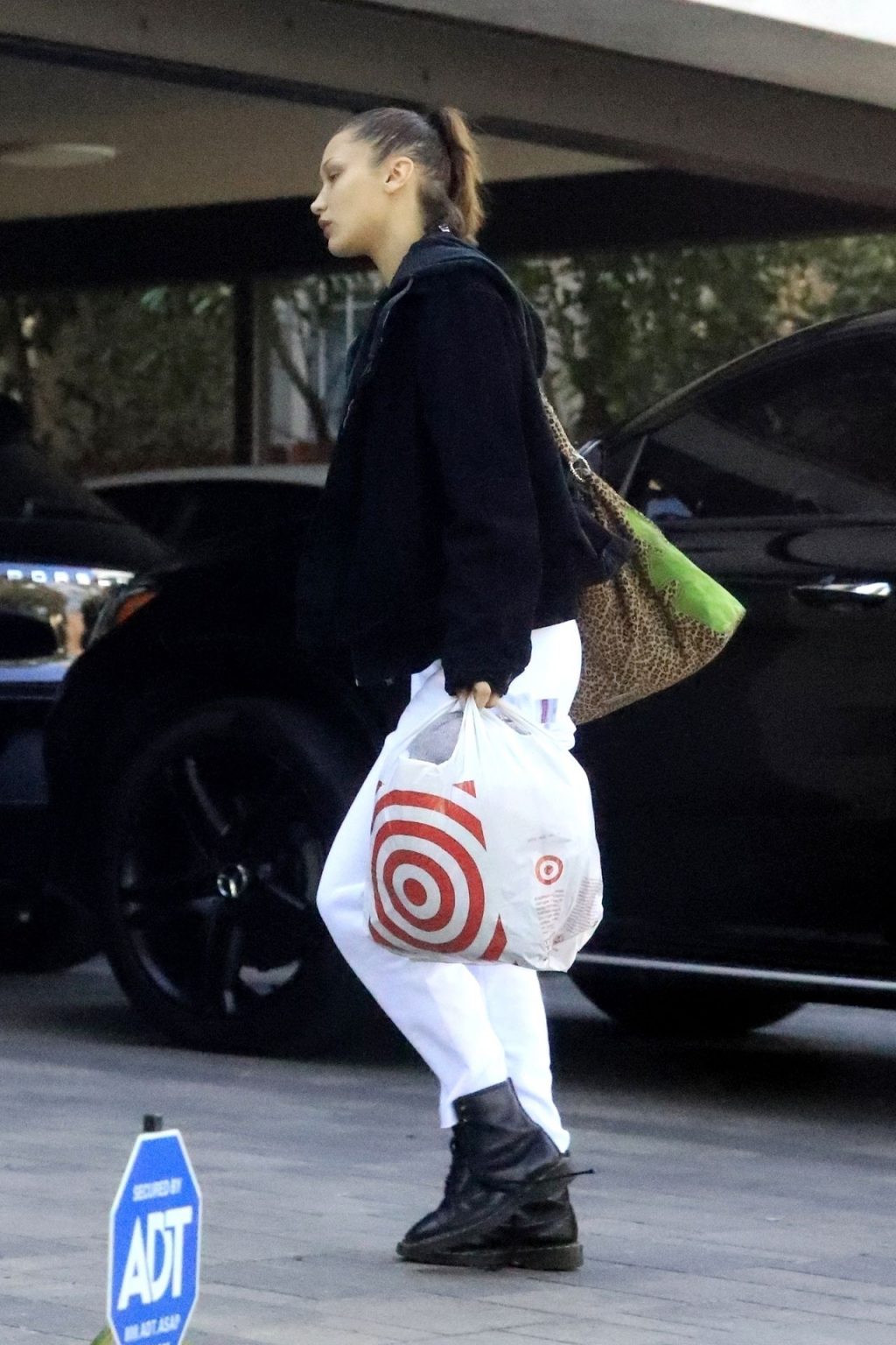 Bella Hadid Shows Some Skin on a Quick Target Run (14 Photos)