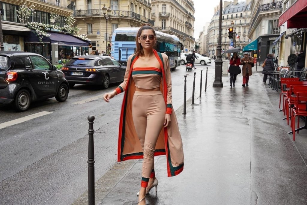 Blanca Blanco Shows Her Hard Nipples in Paris (23 Photos)