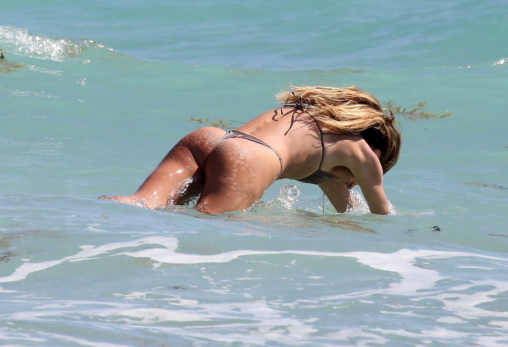 Candice Swanepoel Hits the Beach in Miami (66 Photos)