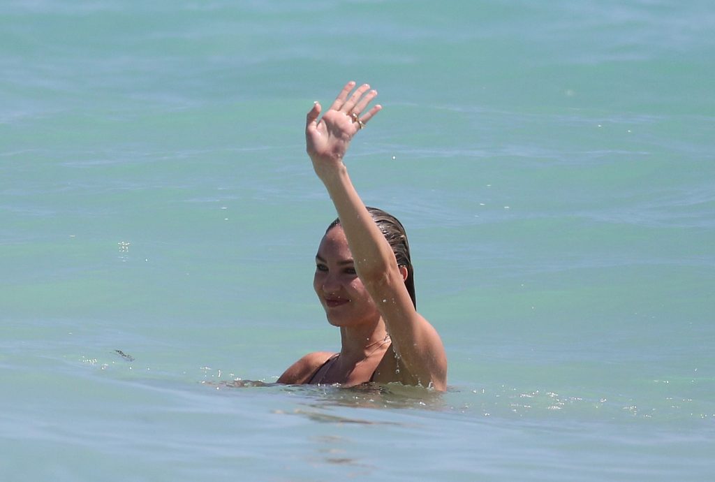 Candice Swanepoel Hits the Beach in Miami (66 Photos)