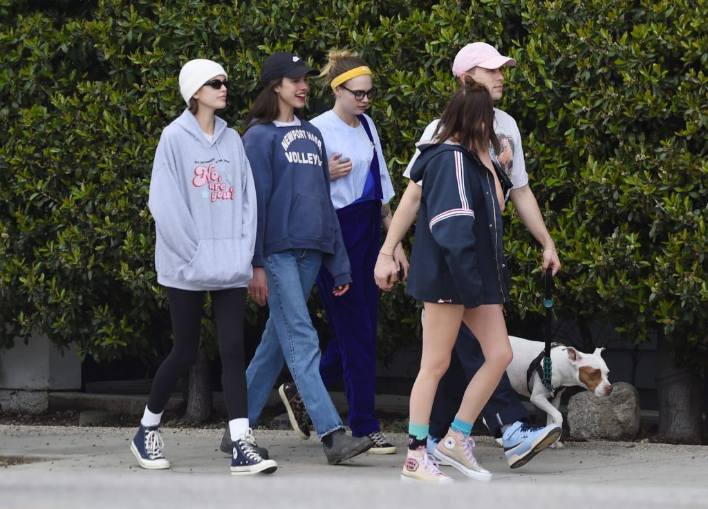 Cara Delevingne &amp; Ashley Benson Head Out for a Walk in Los Angeles (36 Photos)