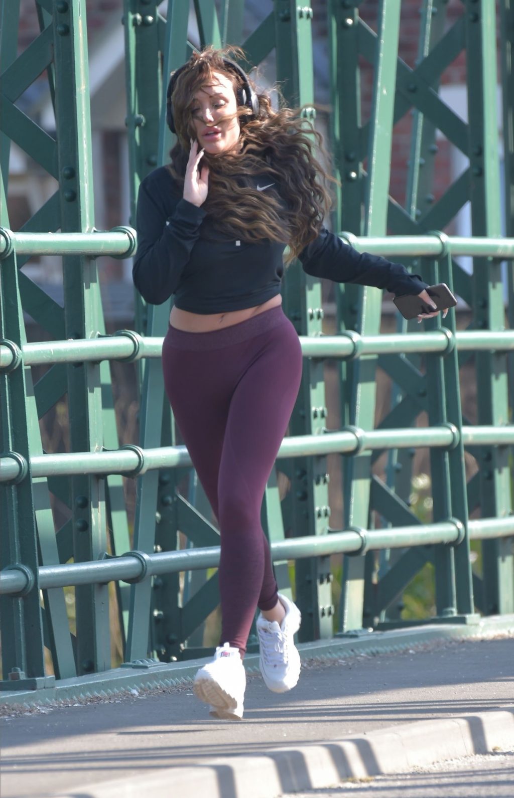 Charlotte Crosby Pictured While Jogging (43 Photos)