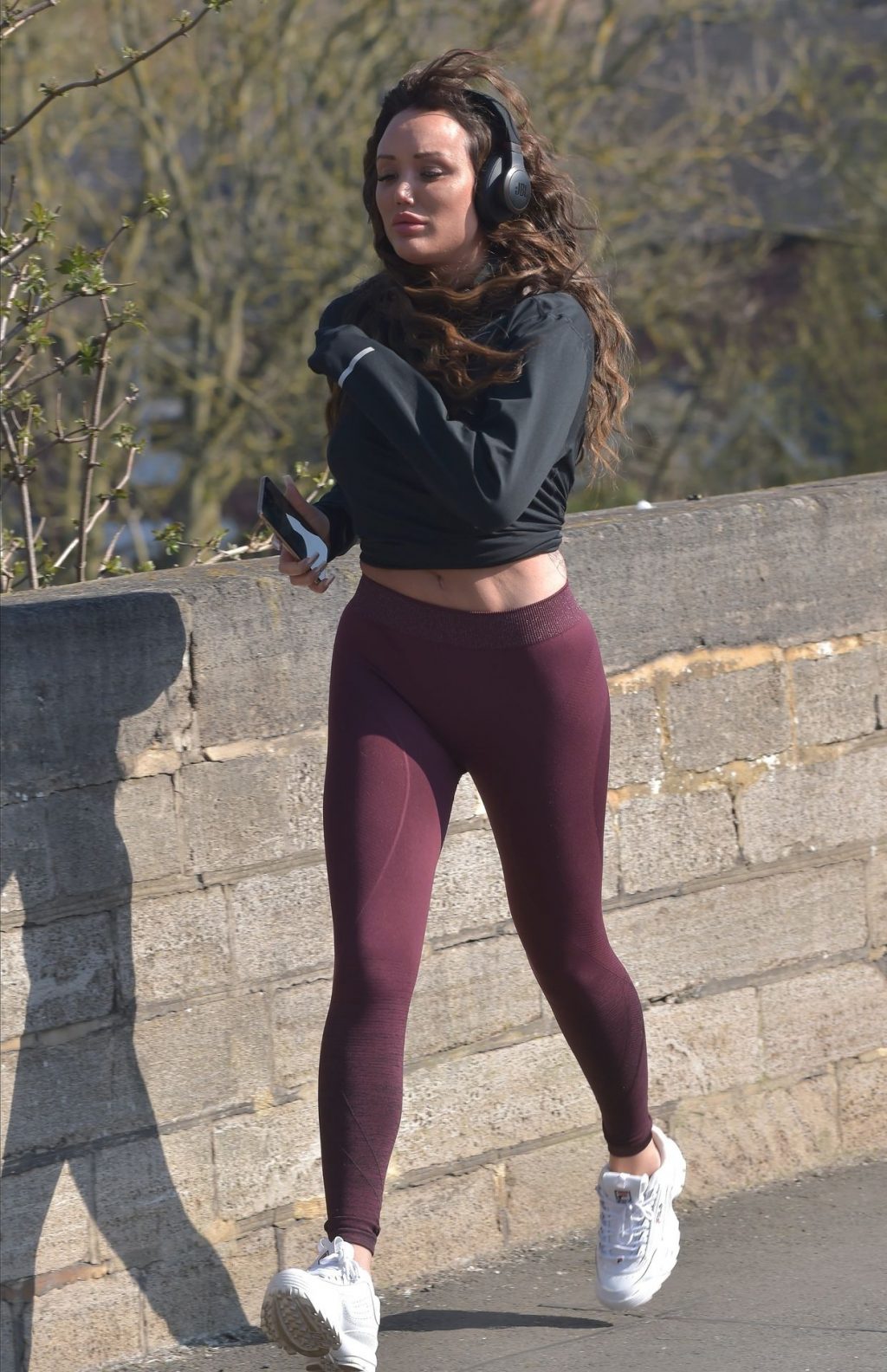 Charlotte Crosby Pictured While Jogging (43 Photos)