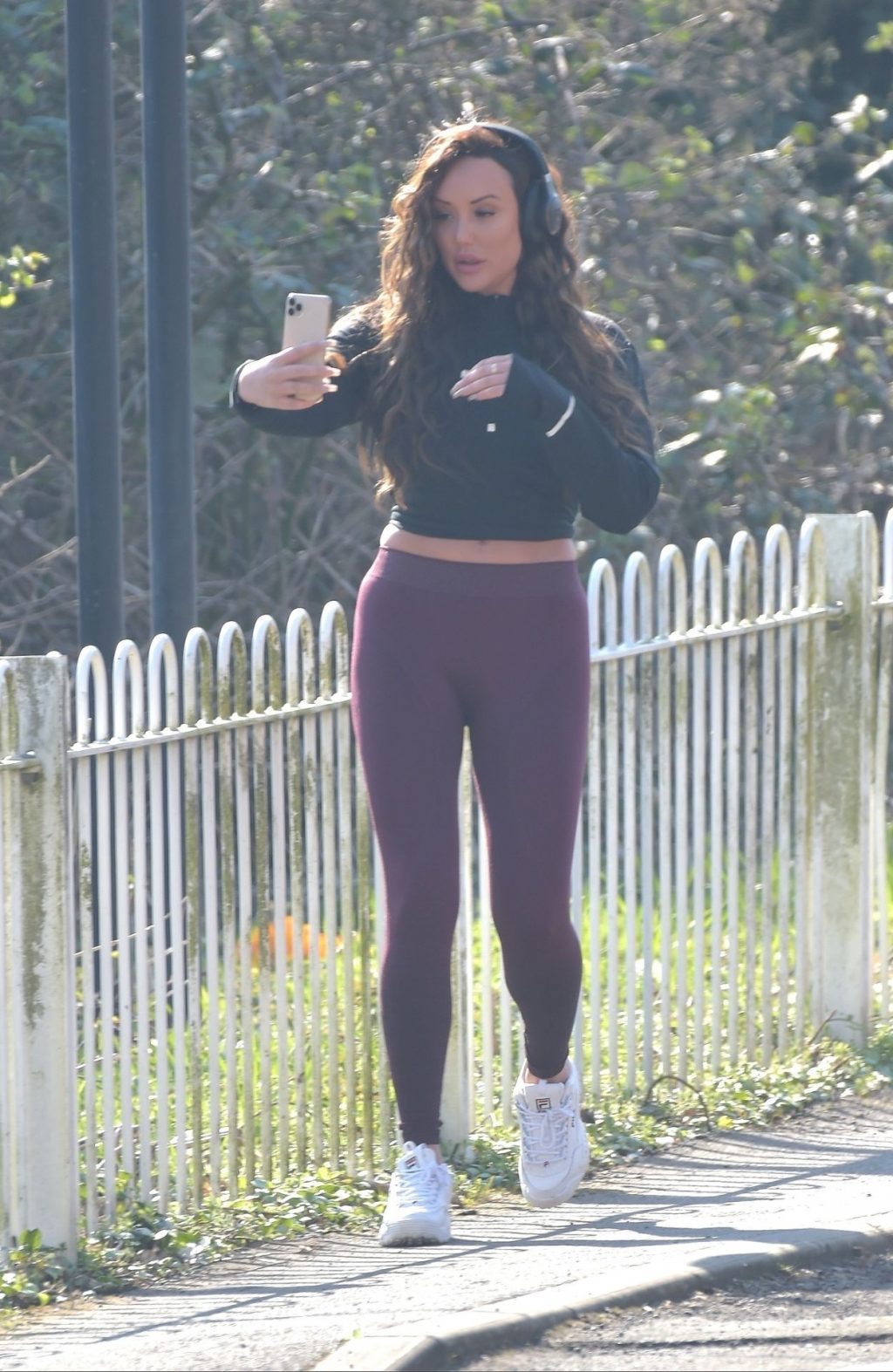 Charlotte Crosby Pictured While Jogging (43 Photos)