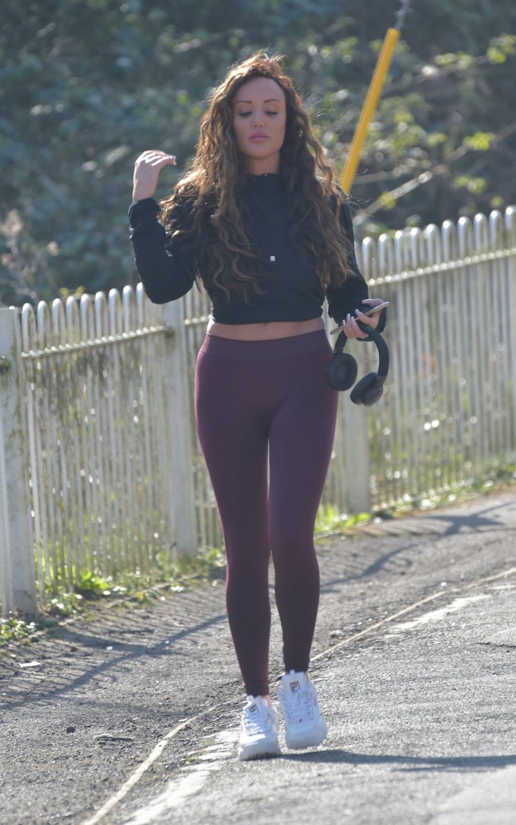 Charlotte Crosby Pictured While Jogging (43 Photos)