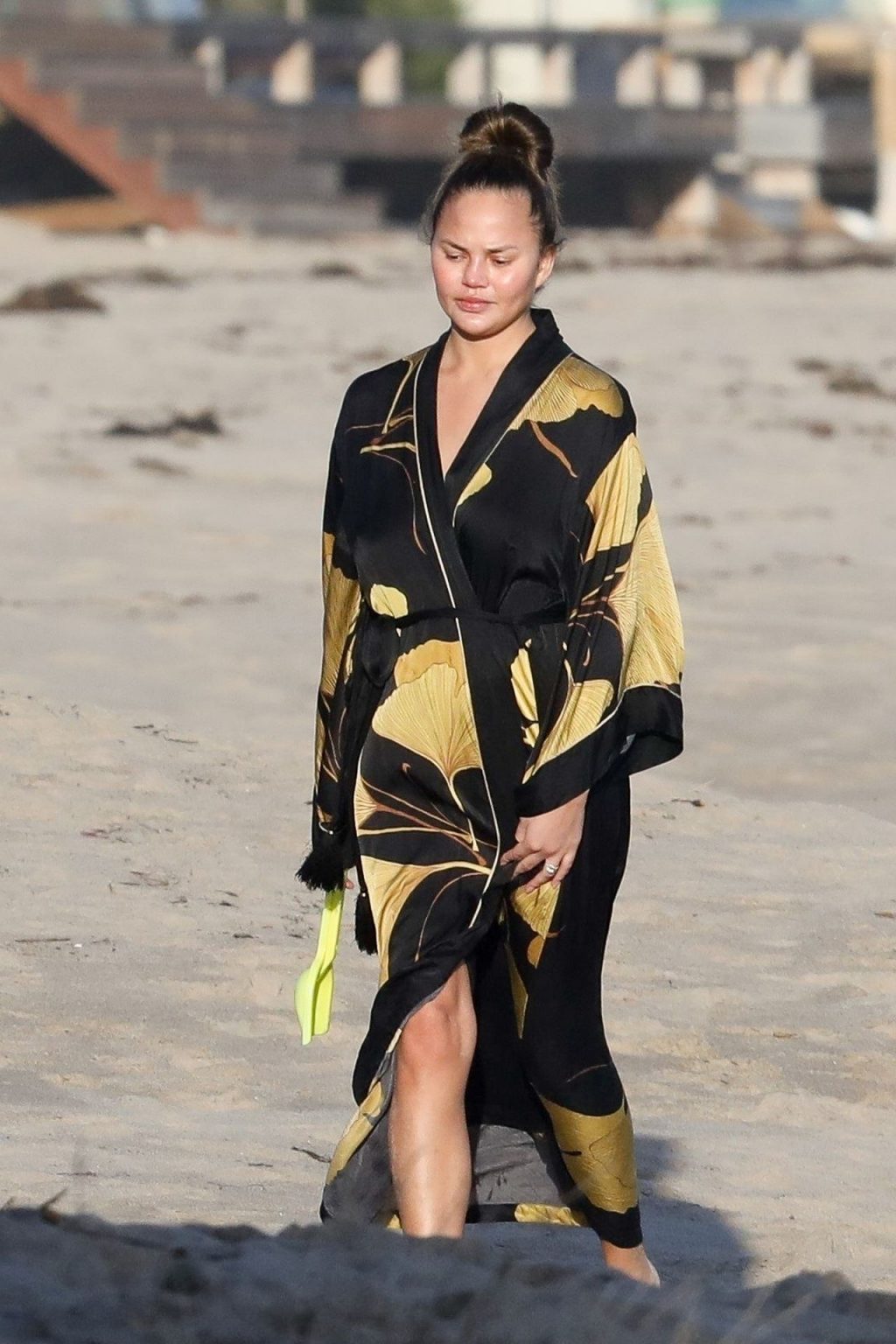 Chrissy Teigen Enjoys a Beach Day in Malibu Amid All Coronavirus Chaos (47 Photos)