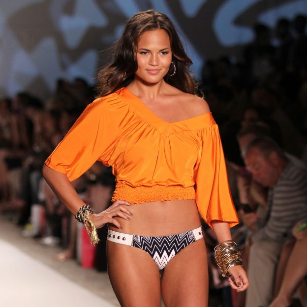 Chrissy Teigen Walks The Runway At Beach Bunny Swimwear During Miami Swim Week 26 Photos 1933